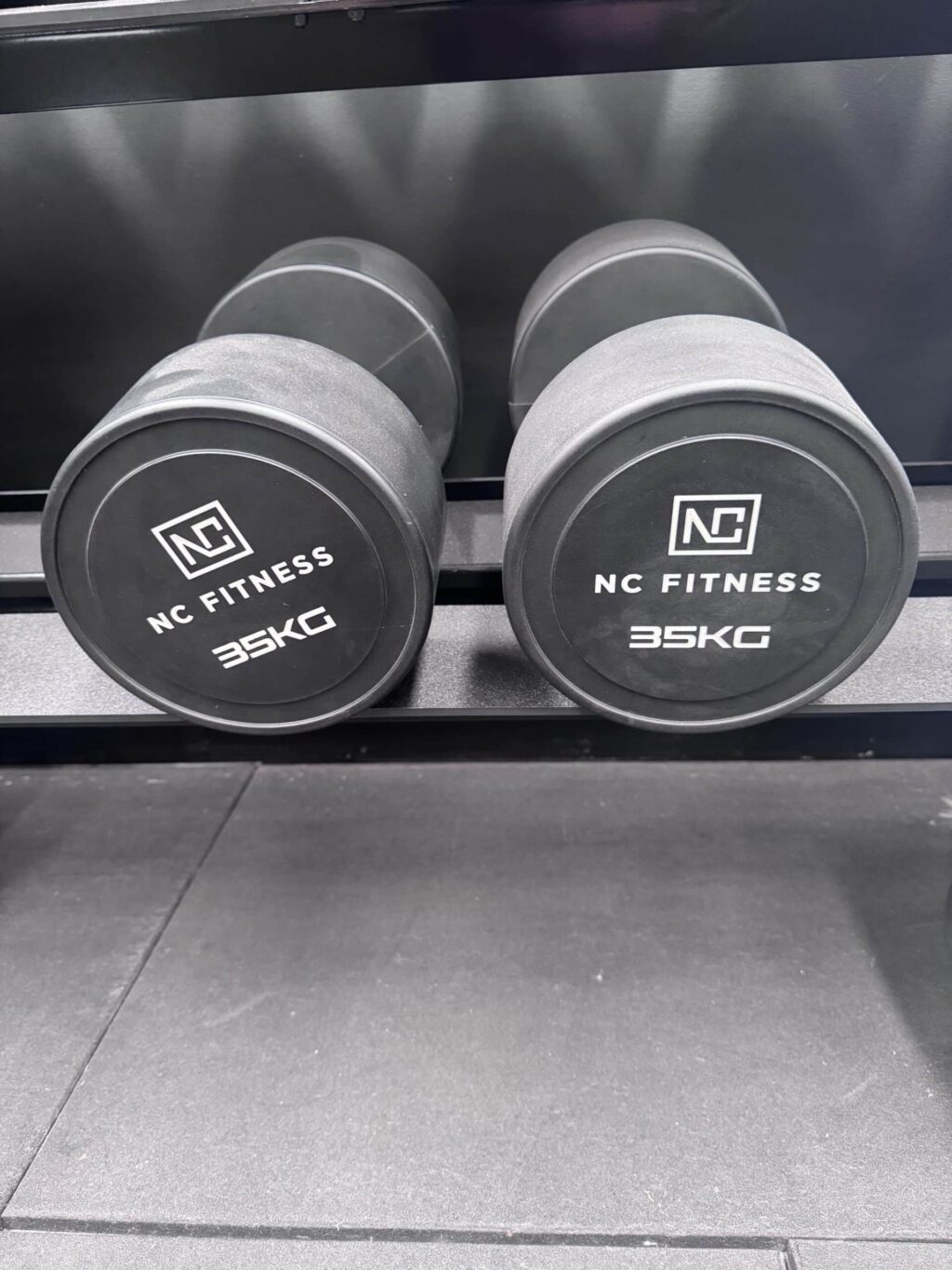 Pu Dumbbells 35kg PAIR **OLD DESIGN**