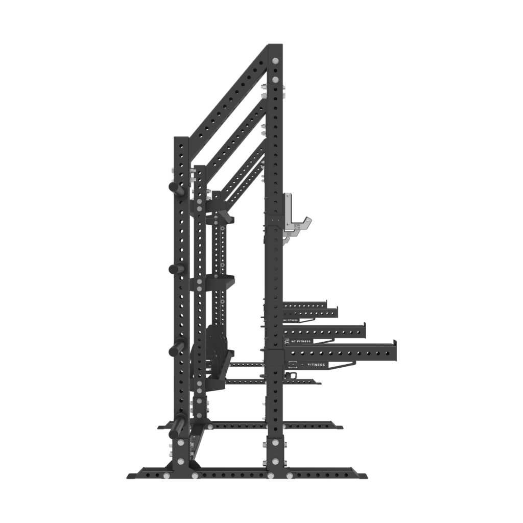 HR Series Double Half Rack With Storage - Image 3