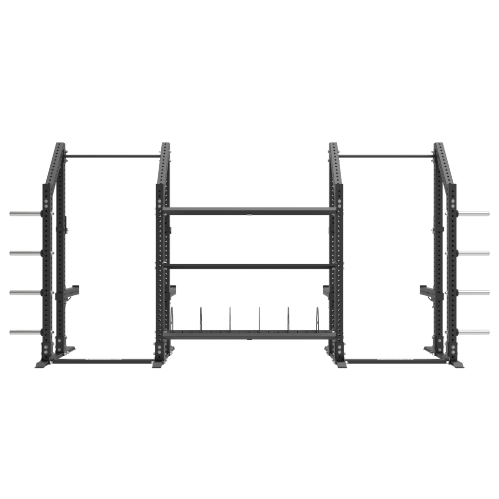 HR Series Double Half Rack With Storage - Image 4