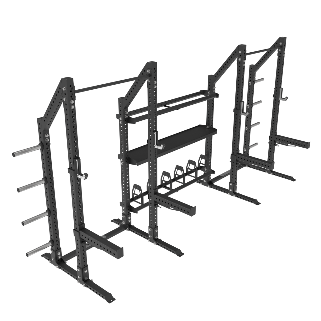 HR Series Double Half Rack With Storage - Image 6