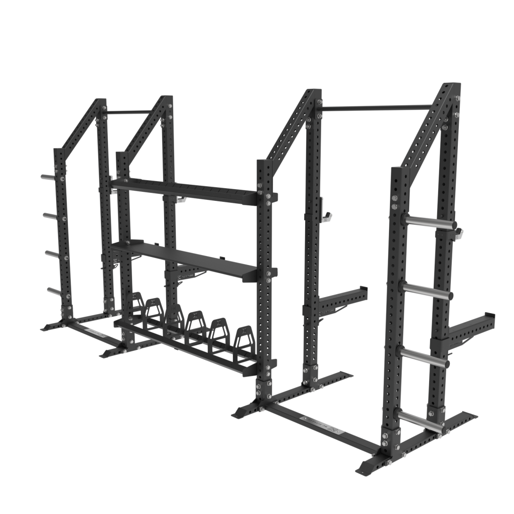 HR Series Double Half Rack With Storage - Image 7